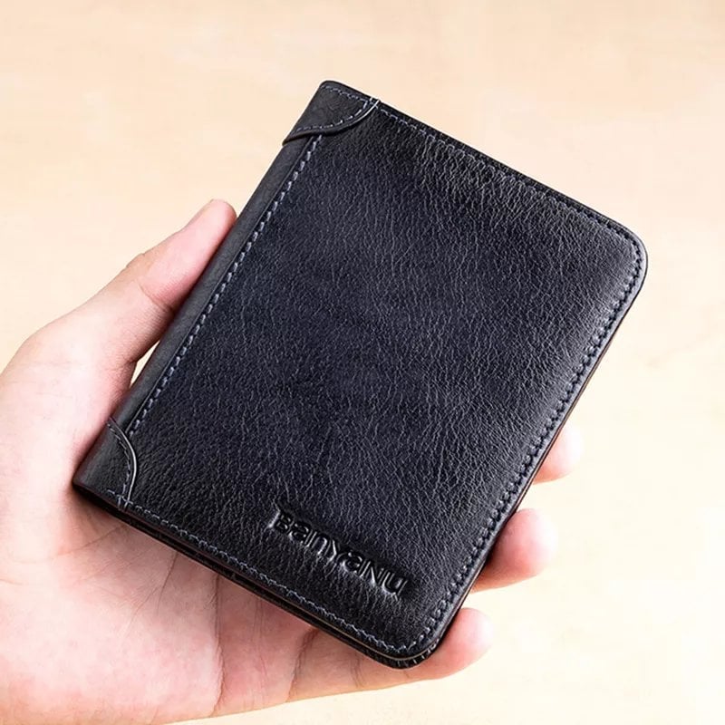 š„2026 New Arrivalš„ Minimalist RFID Blocking Leather Wallet for Men ā Ultra-Thin Top Layer Cowhide