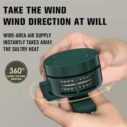 ✨Wearable Coolness, Hands-Free Freedom — Your Personal Ice Breeze Anywhere
