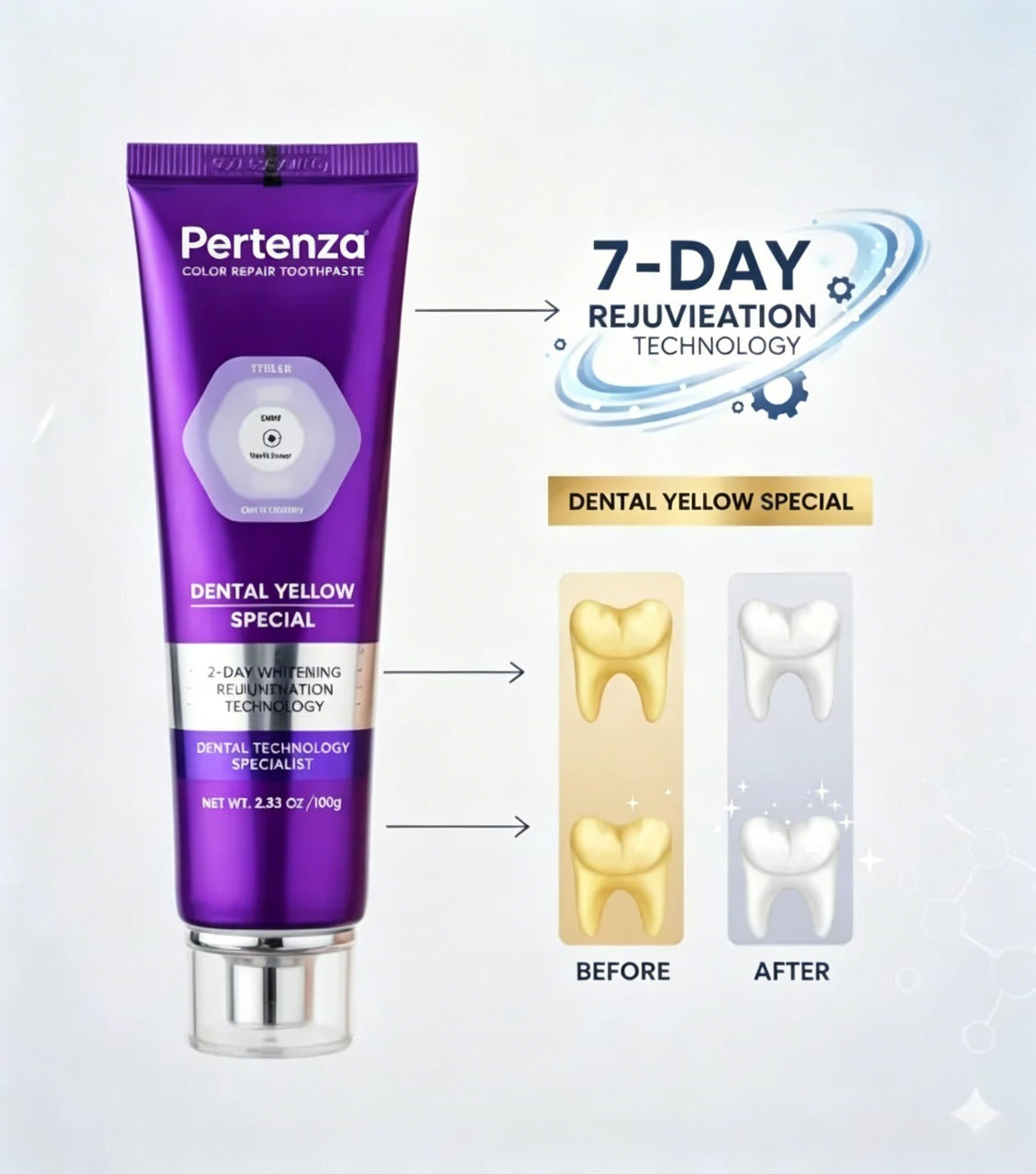 Pertenza Purple Whitening Toothpaste
