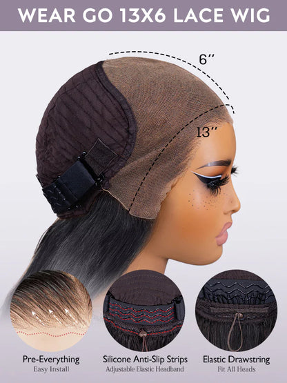🔥Final 4 Hours: 49%OFF+Free Shipping:🌸Wear & Go Wig — Natural Look, Glueless Fit, Ready in Minutes🌸