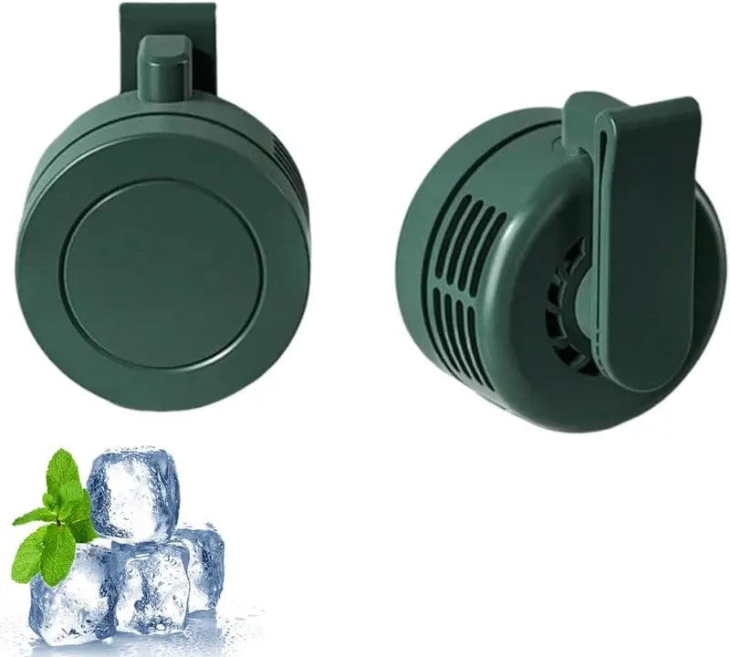 ✨Wearable Coolness, Hands-Free Freedom — Your Personal Ice Breeze Anywhere