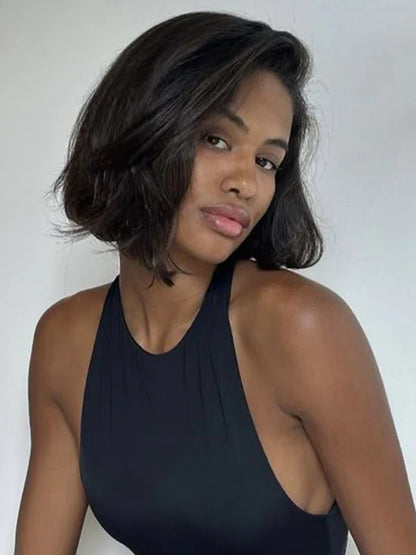 🔥Final 4 Hours: 73%OFF+Free Shipping:🌸Layer Cut wave Short Bob Wig 13×4 HD Lace Pre-Everything Glueless Wig🌸