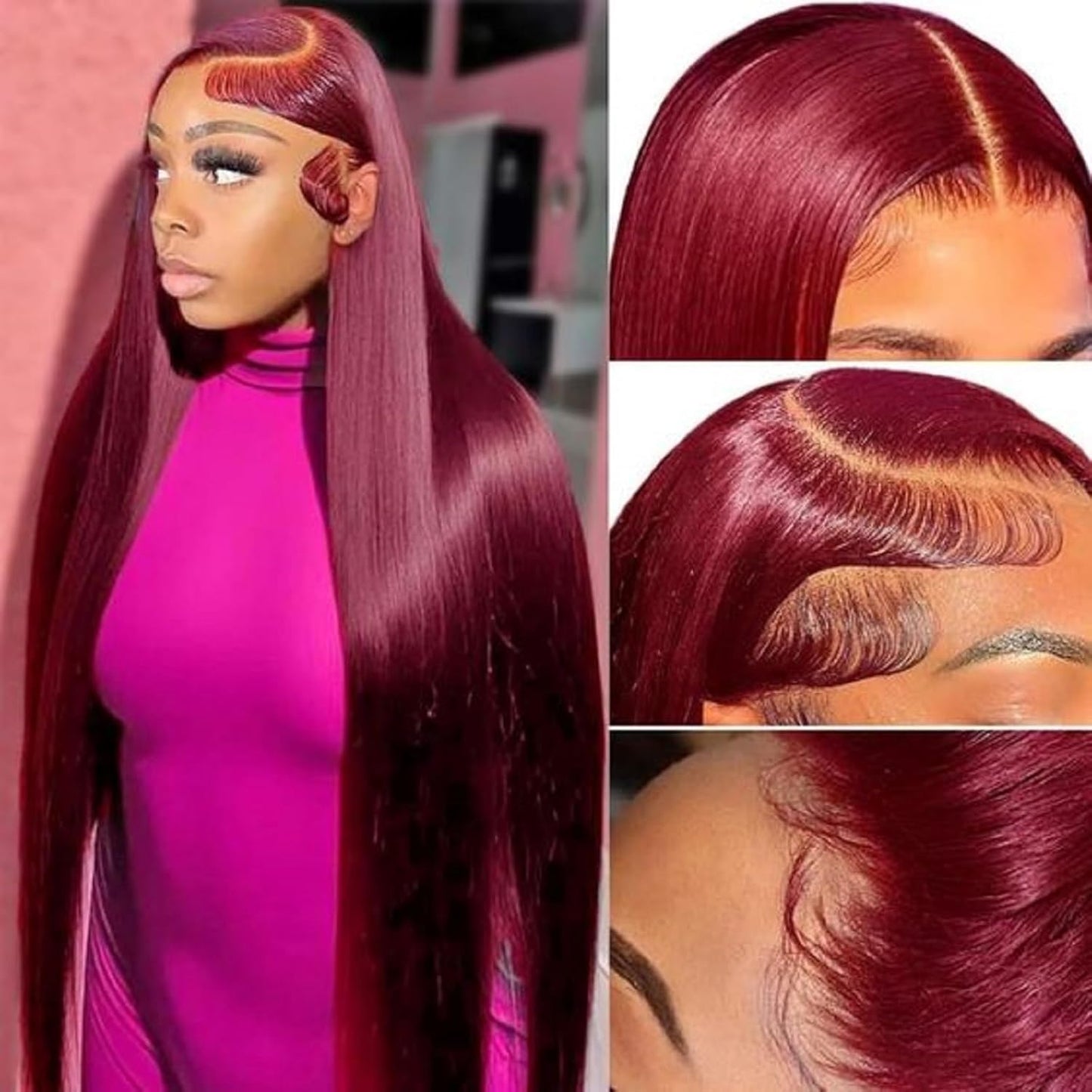 🔥Final 4 Hours: 51%OFF+Free Shipping:🌸Special Summer Sale Deals 🌷💥Straight HD Transparent Lace Front Wigs
