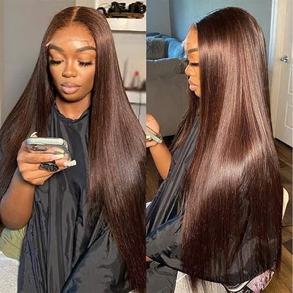 🔥Final 4 Hours: 51%OFF+Free Shipping:🌸Special Summer Sale Deals 🌷💥Straight HD Transparent Lace Front Wigs