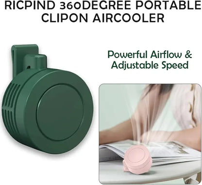 ✨Wearable Coolness, Hands-Free Freedom — Your Personal Ice Breeze Anywhere
