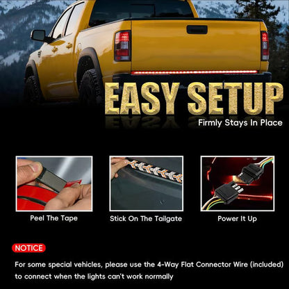 🔥49% OFF-✨60-Inch LED Tailgate Light Bar Strip